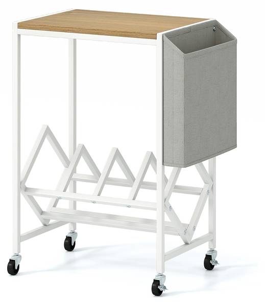 Schallplattenregal VH35524 Weiß