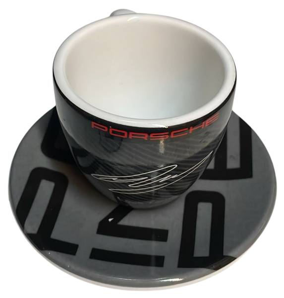 Espressotasse Porsche 919 Hybrid 1-tlg Schwarz - Keramik - 7 x 8 x 9 cm