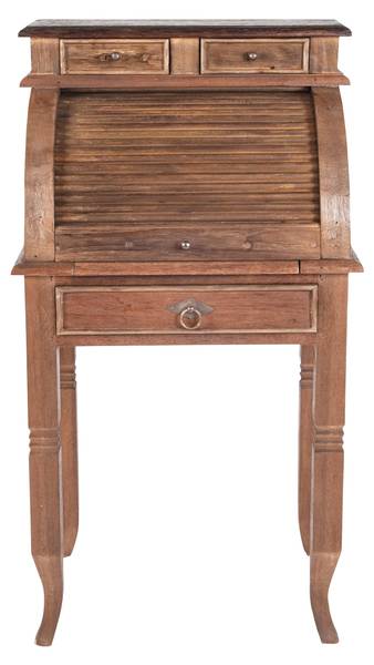 SEADRIFT Sekretär Braun - Teakholz - 55 x 100 x 41 cm