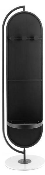 Miroir sur pied TOMONO Noir - Métal - 40 x 169 x 44 cm