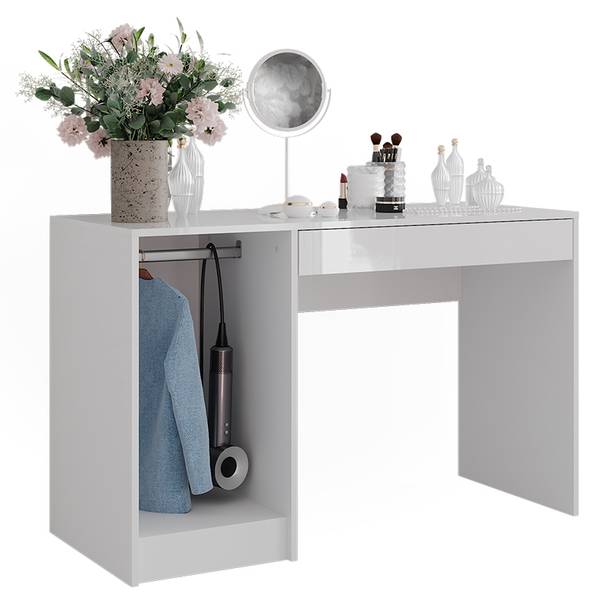 Schminktisch Sherry 57599 Weiß - Holzwerkstoff - 120 x 76 x 51 cm