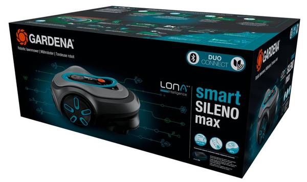 Mähroboter SILENO MAX Modell 800 Grau - Kunststoff - 59 x 33 x 79 cm