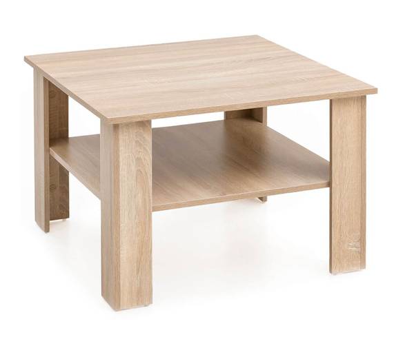 Couchtisch NOEMI Wohnzimmertisch Braun - Holzwerkstoff - 60 x 42 x 60 cm
