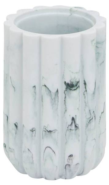 Toilettenbürste MARBY Weiß - Stein - 10 x 10 x 42 cm