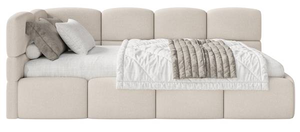 Jugendbett CLOUDY Creme