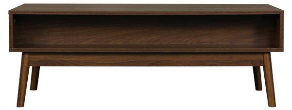 Couchtisch Linear Braun - Holz teilmassiv - 59 x 39 x 110 cm