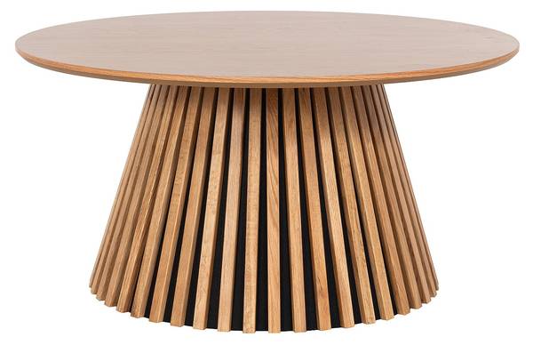 Couchtisch CARMIZA Beige - Holz teilmassiv - 90 x 45 x 90 cm