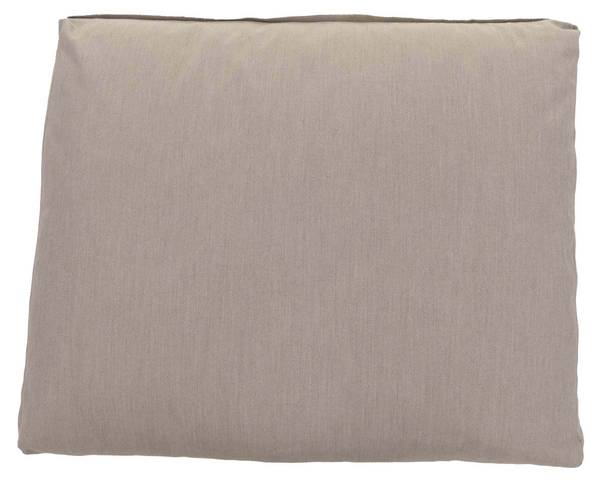 Rückenpolster O11 Grau - Polypropylen - 54 x 62 x 11 cm