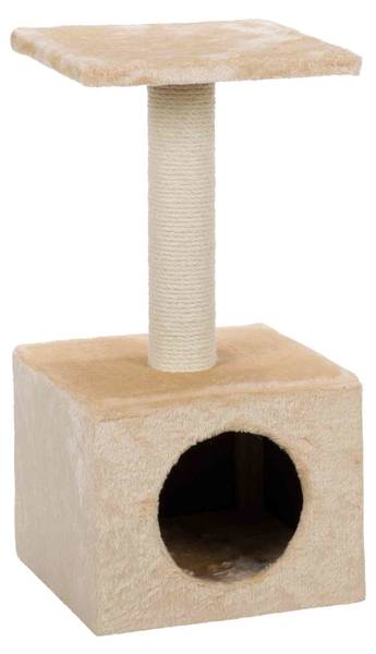 Junior Kratzbaum Zamora Beige - Holzwerkstoff - 31 x 60 x 31 cm