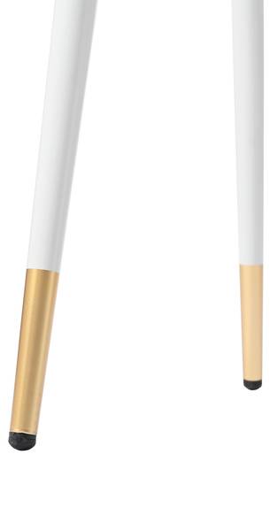 Schminktisch Strinqrin Weiß - Holzwerkstoff - 37 x 127 x 100 cm