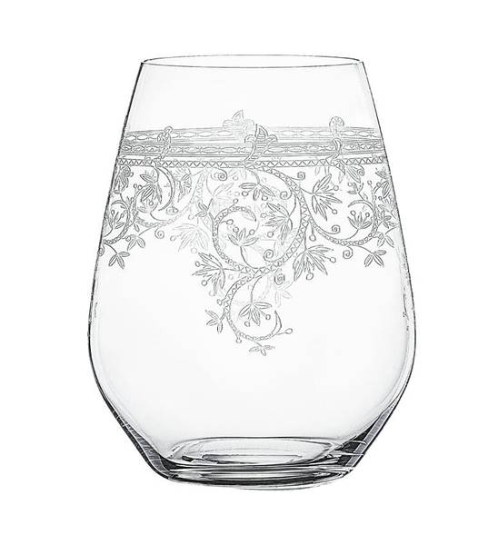 Trinkbecher Arabesque 2er Set Glas - 9 x 12 x 9 cm