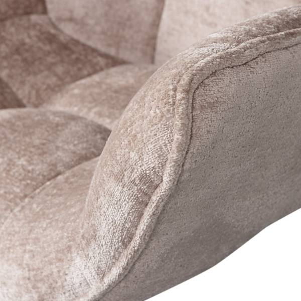 Sessel Wibo Grau - Microfaser - Polyester - ABS - 71 x 94 x 83 cm