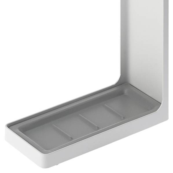 Schirmständer Layer Weiß - Metall - 23 x 44 x 10 cm