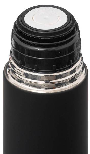 Isolierte Flasche BASIC Schwarz