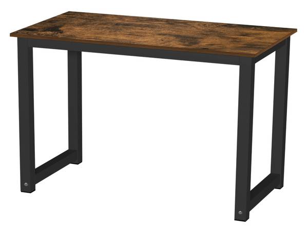 Schreibtisch JUNZBG01E Schwarz - Stahl - 120 x 74 x 60 cm