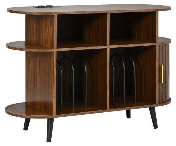 Sideboard Philotes Ⅲ Braun - Holzwerkstoff - 110 x 76 x 40 cm