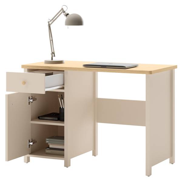 Schminktisch STORY 36 Beige - Eiche Dekor - Höhe: 157 cm