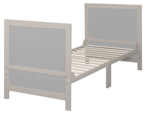 Mitwachsendes Babybett Easy Sleep Grau