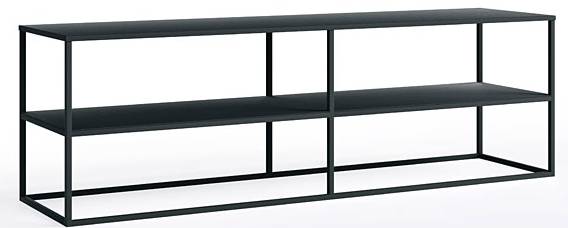 TV-Lowboard SIMPLEX Anthrazit - Breite: 160 cm