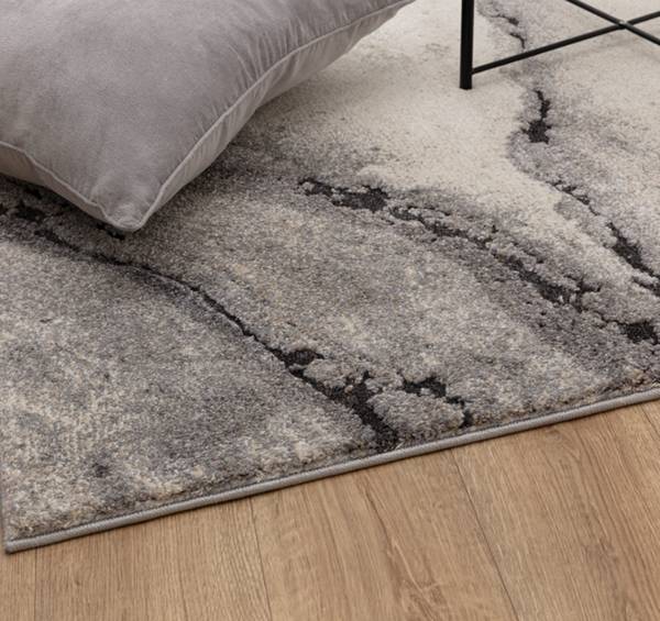 Teppich HAVEN Grau - 80 x 150 cm