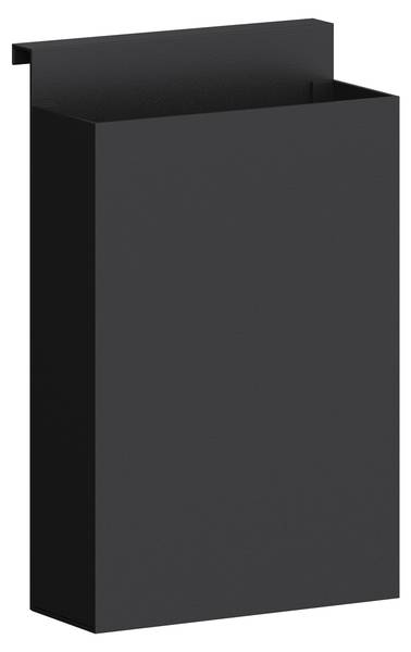 Küchenutensilienhalter SYSTEMSTYLE Schwarz - Metall - 15 x 29 x 8 cm