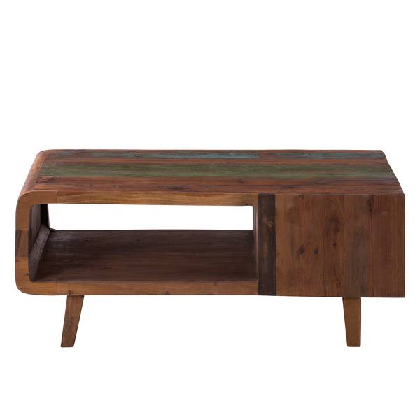 Couchtisch Yazoo Altholz massiv - Mehrfarbig