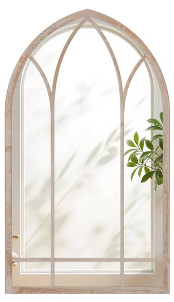 Wandspiegel TL32514SD Grau - Glas - 48 x 2 x 83 cm