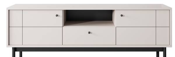 TV-dressoir JAPANDIES zwart - grijs - taupe