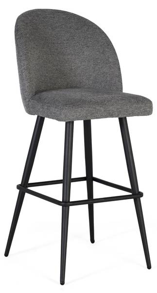 Hocker 1984 Grau - Textil - 51 x 109 x 59 cm