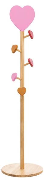 Kindergarderobe SOLEA Beige - Massivholz - 35 x 135 x 35 cm