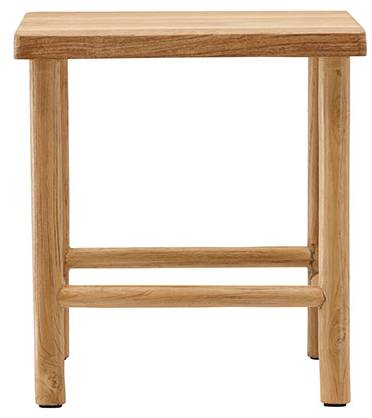 Esszimmerstuhl Noster Braun - Holz teilmassiv - 42 x 46 x 42 cm