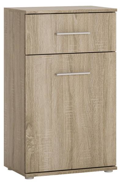 Schuhkommode Gemini Braun - Holzwerkstoff - 50 x 87 x 35 cm