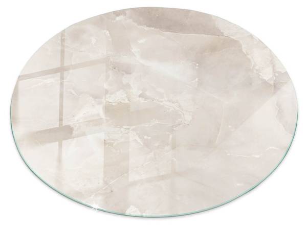 Glasplatte Onyxtra 80 x 80 cm