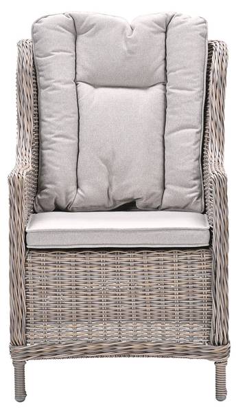 Tuinset Marbella bruin - aluminium - 220 x 95 x 220 cm