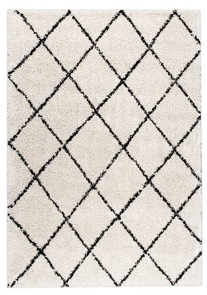 Teppich Grand Lines Schwarz - Polypropylen - 280 x 3 x 380 cm