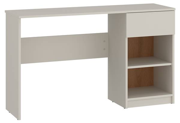 Schreibtisch FIER-129-9 Beige - Holzwerkstoff - 120 x 76 x 50 cm