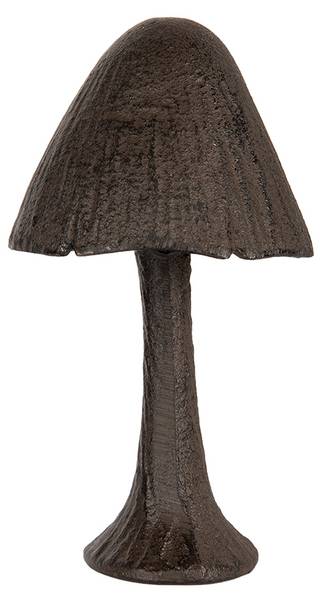 Dekorationsfigur Pilz Deco&Tto Braun - Metall - 7 x 13 x 7 cm