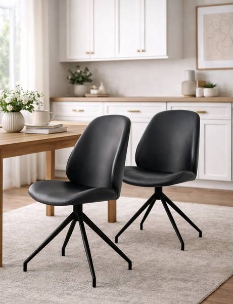 Eetkamerstoel MonteCarlo set van 2 47 x 91 cm