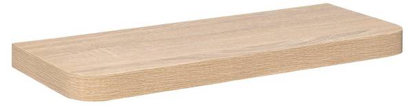 Wandregal FIXY Beige - Holzwerkstoff - 23 x 3 x 60 cm