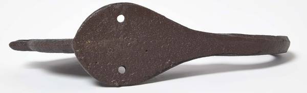 Wandhaken Pferdekopf Braun - Gusseisen - 6 x 20 x 12 cm