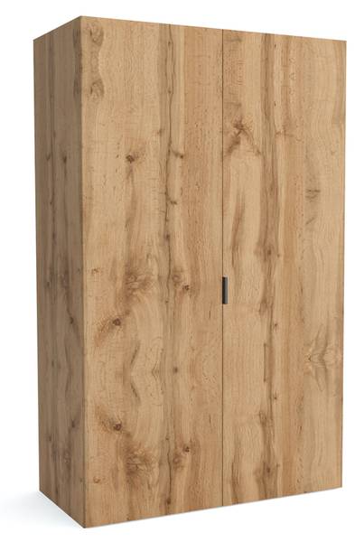 Kleiderschrank MAT B Braun - 2 Türen