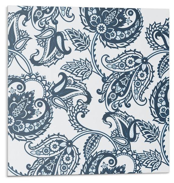 Fliesen Pflanze Detail 4er Set 50 x 50 cm