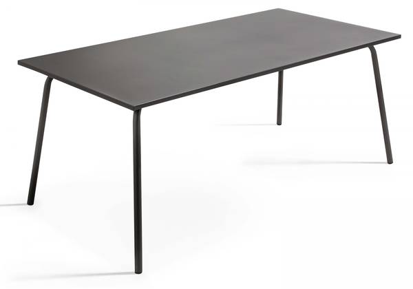 Sitzgruppe Palavas 8er-Set Dunkelgrau