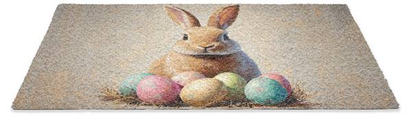 FUßMATTE Hase 90 x 60 cm