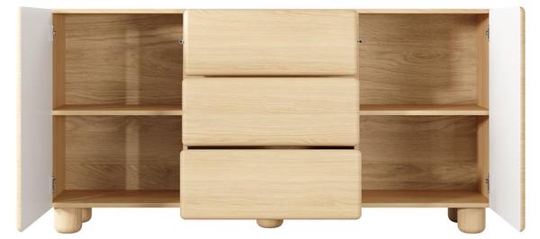 Sideboard OLMO Braun - Holzwerkstoff - 160 x 80 x 38 cm