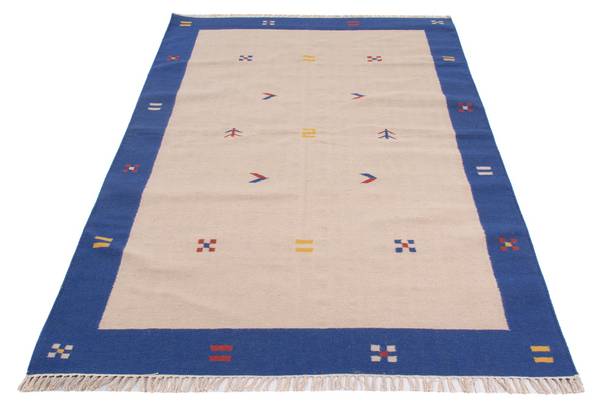 Kurzflorteppich Modern Beige - Naturfaser - 170 x 1 x 240 cm
