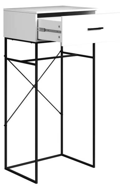 Tische Strike Weiß - Holzwerkstoff - 60 x 132 x 48 cm