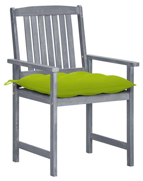 Chaise de jardin 3009268-2 (lot de 4) Vert brillant