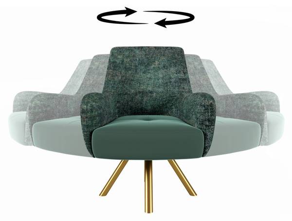 Sessel Valerie Dunkelblau
