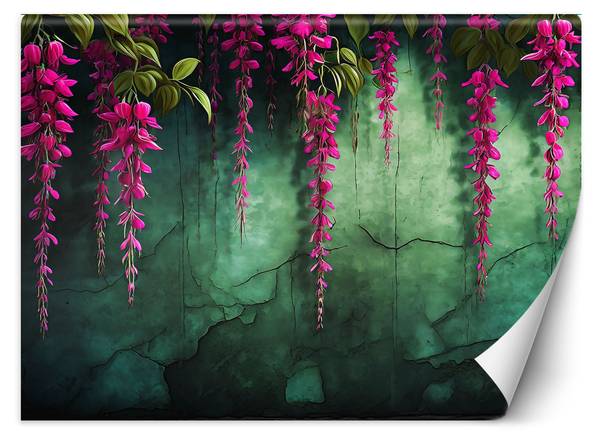 Fotobehang hangende bloemen 350 x 245 cm